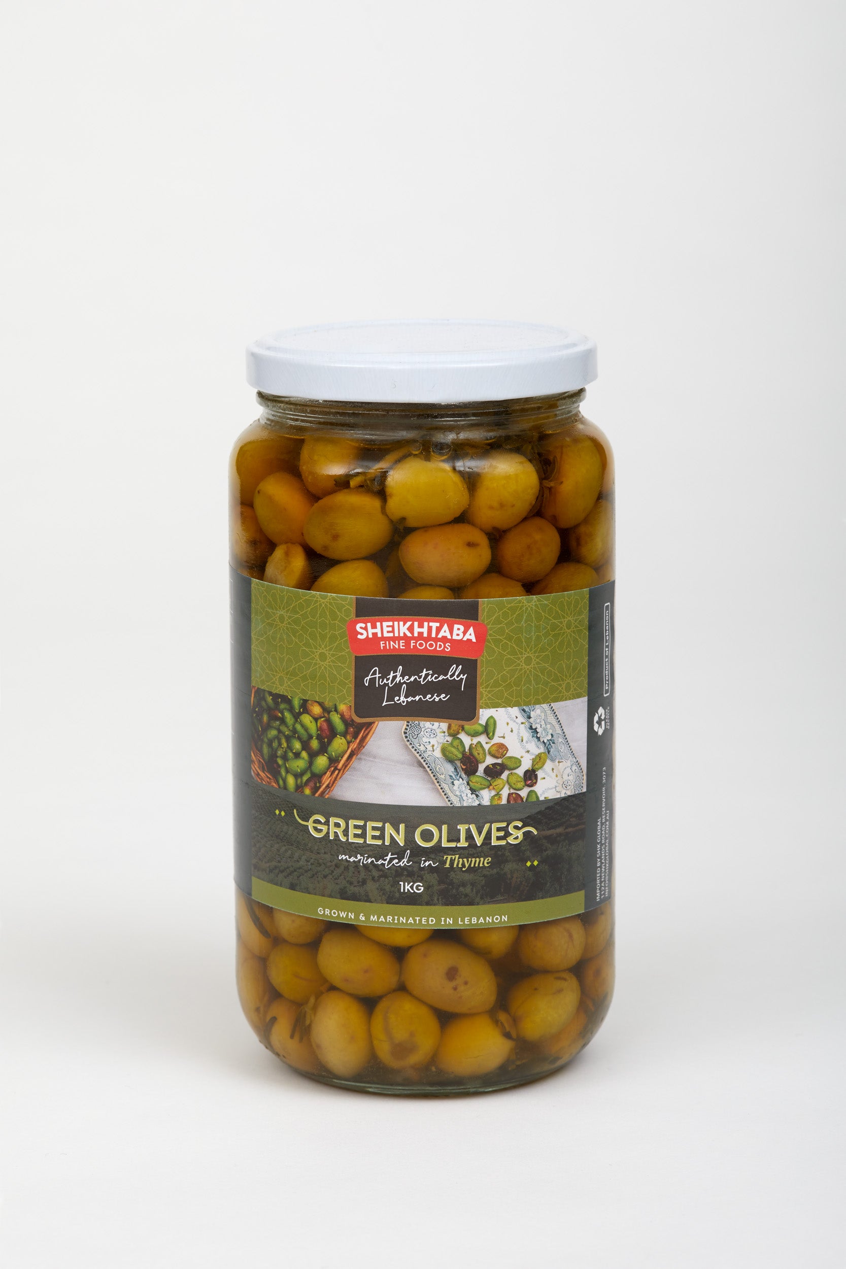 Green Olives W Thyme